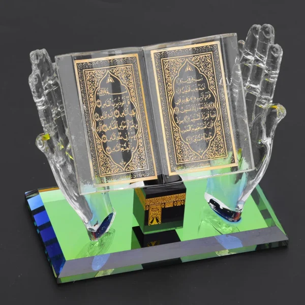 Muslim Crystal Decorative Model Islamic Building Handicrafts Souvenirs Home Car Decor - Image 5