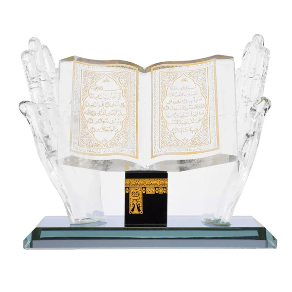 Muslim Crystal Decorative Model Islamic Building Handicrafts Souvenirs Home Car Decor - Image 2