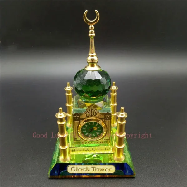 Crystal Four-Sided Clock Peace Amulet Car Ornament - An Efficacious Talisman and a Premium Gift - Image 4