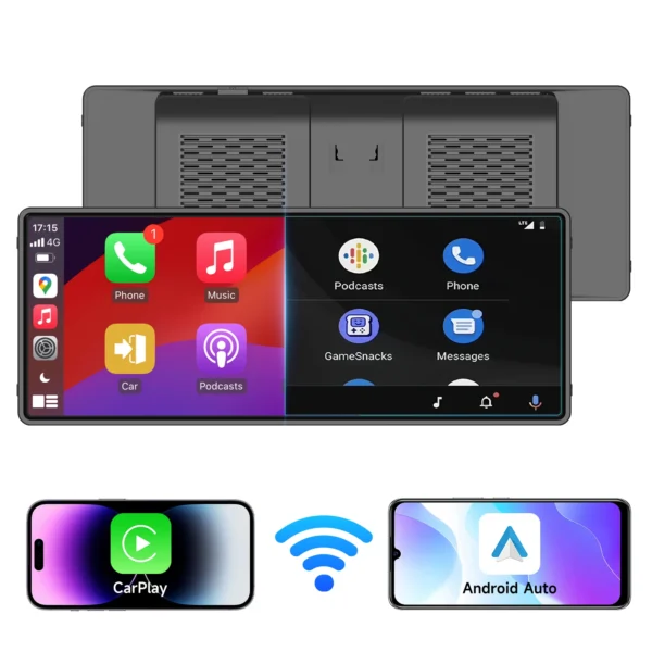 10.26inch Carplay MP5 Player Portable BT Touch Srceen Wireless Carplay Android Auto Car Radio for Apple Or Android Video Stereo