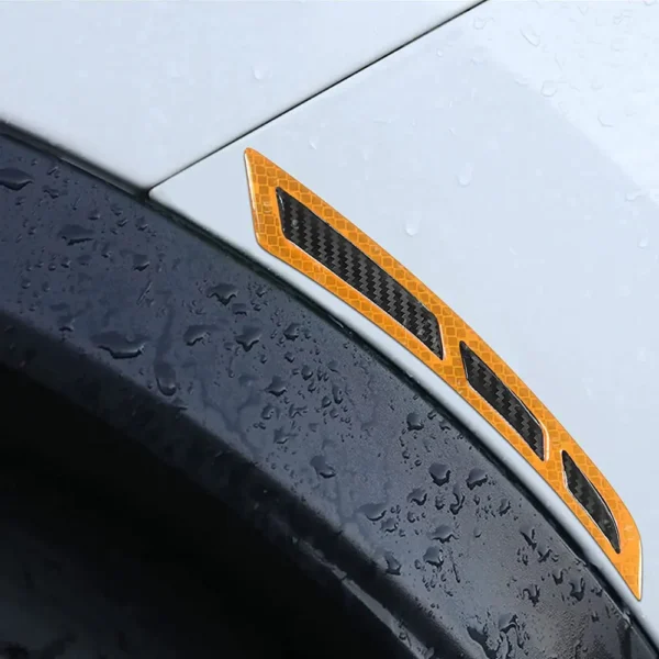 22CM Car Wheel Rim Eyebrow Protector Wheel Arch Mouldings Rubber Stickers Decorative Strip Bumper Protector Guard Scratch - Image 4