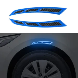 22CM Car Wheel Rim Eyebrow Protector Wheel Arch Mouldings Rubber Stickers Decorative Strip Bumper Protector Guard Scratch